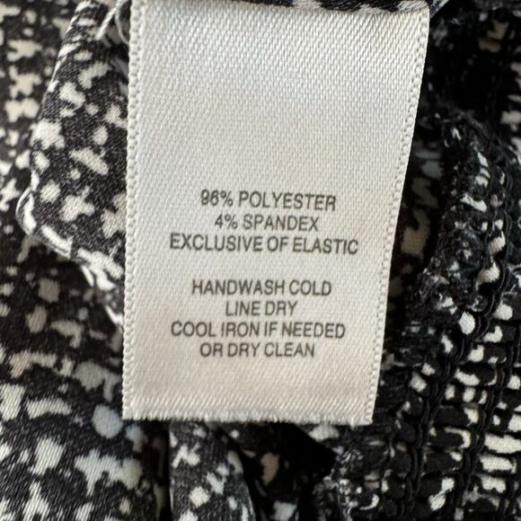 WHITE HOUSE BLACK MARKET SLEEVELESS Back KEYHOLE V-Neck Elastic Waist Size M - Picture 8 of 11